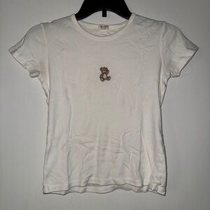Brandy Melville Cream T-Shirt